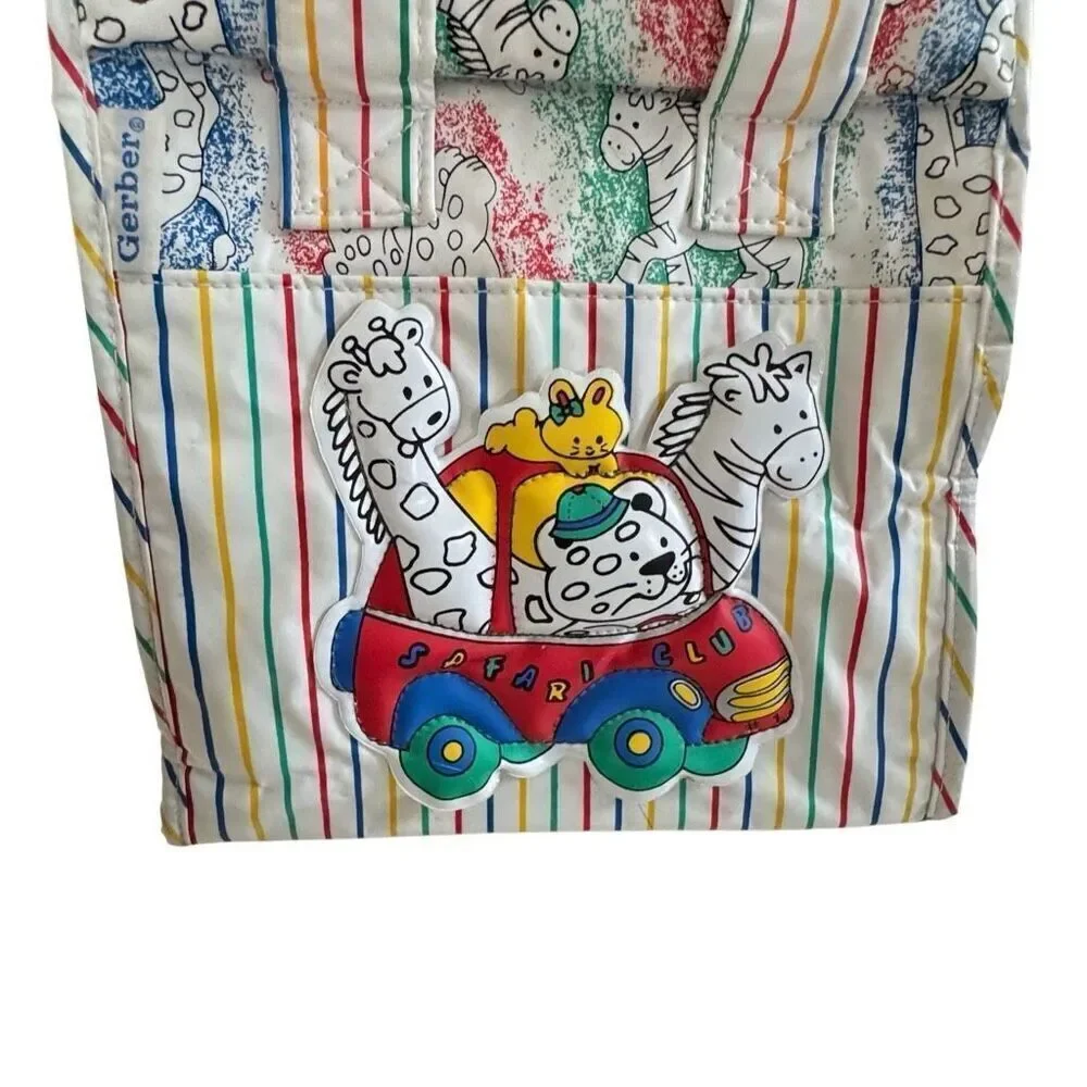 Vinyl Gerber RARE Vintage Baby Diaper Bottle Bag